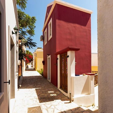 Coralli House Chalki Town Esterno foto